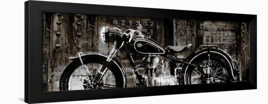 Vintage Motorcycle-Dylan Matthews-Framed Art Print