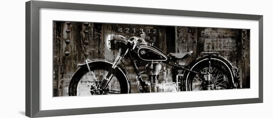 Vintage Motorcycle-Dylan Matthews-Framed Art Print