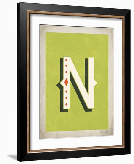 Vintage N-Kindred Sol Collective-Framed Art Print