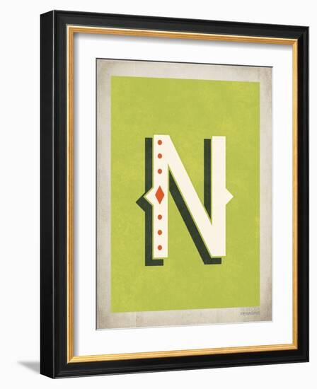 Vintage N-Kindred Sol Collective-Framed Art Print