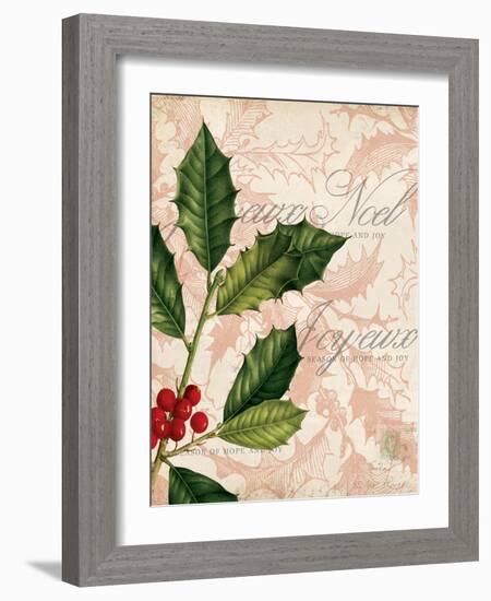 Vintage Noel I-Katie Pertiet-Framed Art Print