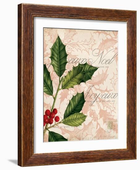 Vintage Noel I-Katie Pertiet-Framed Art Print