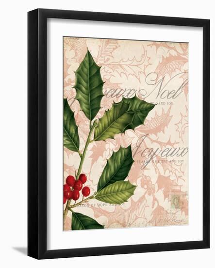 Vintage Noel I-Katie Pertiet-Framed Art Print