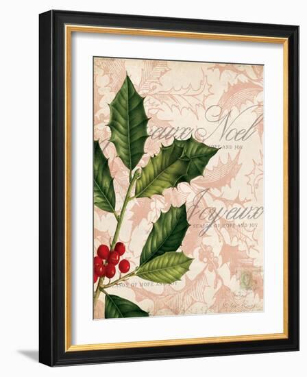 Vintage Noel I-Katie Pertiet-Framed Art Print