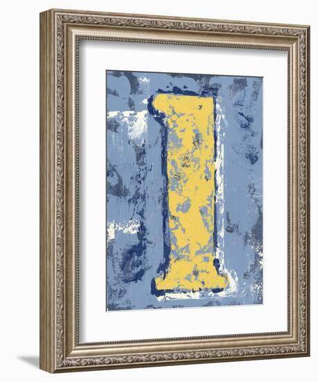 Vintage Numbers I-Ethan Harper-Framed Premium Giclee Print