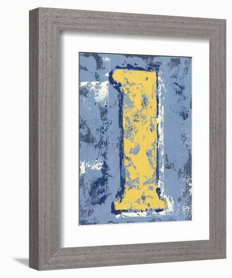 Vintage Numbers I-Ethan Harper-Framed Premium Giclee Print