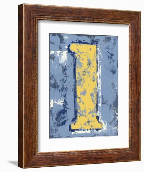 Vintage Numbers I-Ethan Harper-Framed Premium Giclee Print