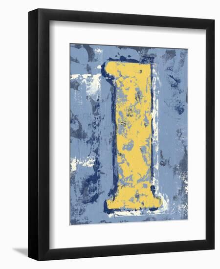 Vintage Numbers I-Ethan Harper-Framed Premium Giclee Print