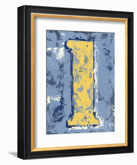 Vintage Numbers I-Ethan Harper-Framed Premium Giclee Print