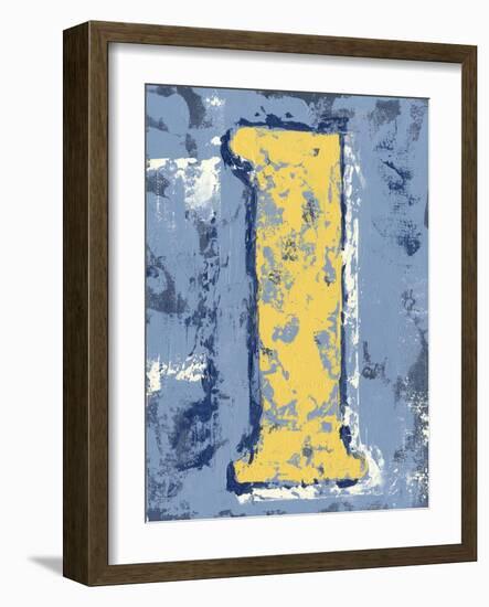 Vintage Numbers I-Ethan Harper-Framed Art Print