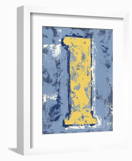 Vintage Numbers I-Ethan Harper-Framed Art Print