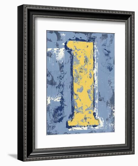 Vintage Numbers I-Ethan Harper-Framed Art Print