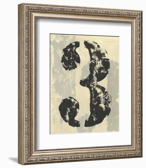 Vintage Numbers III-Ethan Harper-Framed Art Print