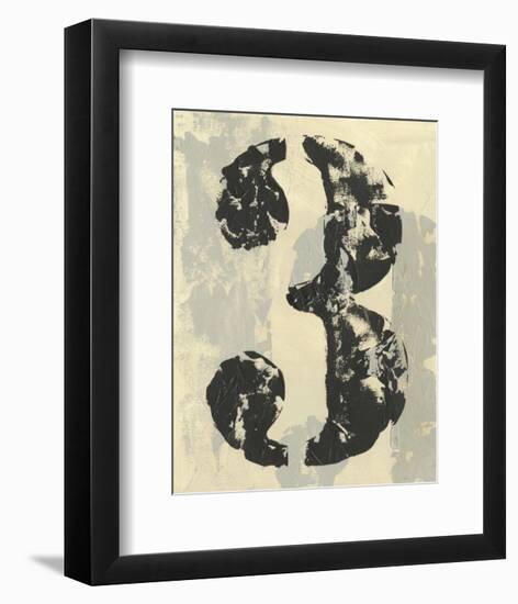 Vintage Numbers III-Ethan Harper-Framed Art Print