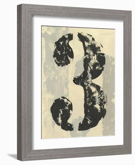 Vintage Numbers III-Ethan Harper-Framed Art Print