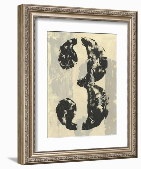 Vintage Numbers III-Ethan Harper-Framed Premium Giclee Print