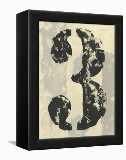 Vintage Numbers III-Ethan Harper-Framed Stretched Canvas