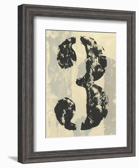 Vintage Numbers III-Ethan Harper-Framed Art Print