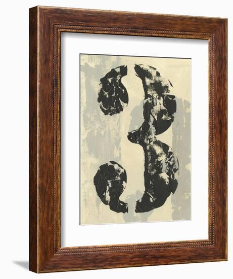 Vintage Numbers III-Ethan Harper-Framed Art Print