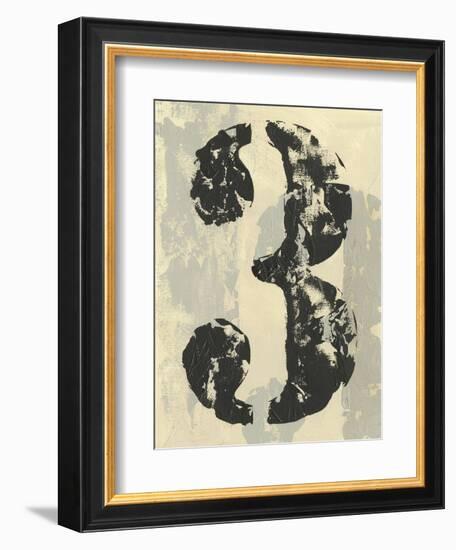 Vintage Numbers III-Ethan Harper-Framed Art Print