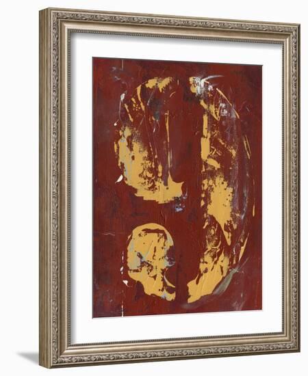 Vintage Numbers IX-Ethan Harper-Framed Art Print