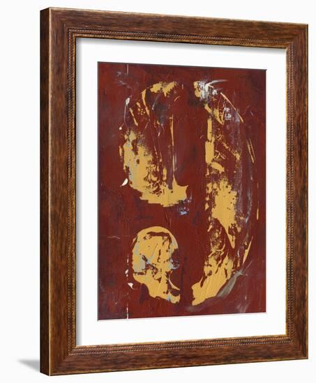 Vintage Numbers IX-Ethan Harper-Framed Art Print