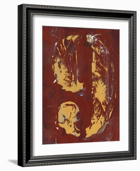 Vintage Numbers IX-Ethan Harper-Framed Art Print