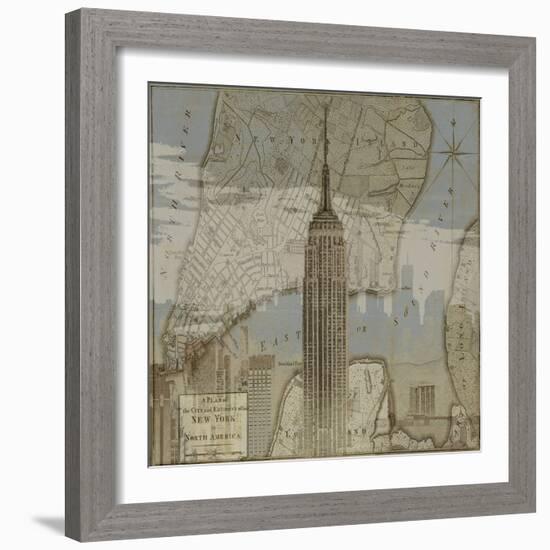 Vintage NYC I-Dylan Matthews-Framed Art Print