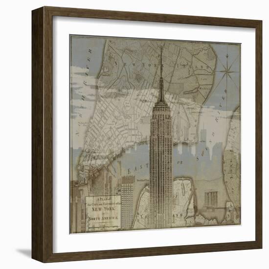 Vintage NYC I-Dylan Matthews-Framed Art Print