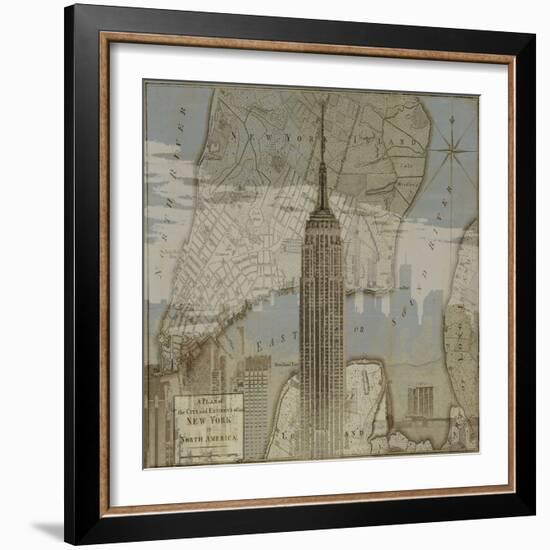 Vintage NYC I-Dylan Matthews-Framed Art Print