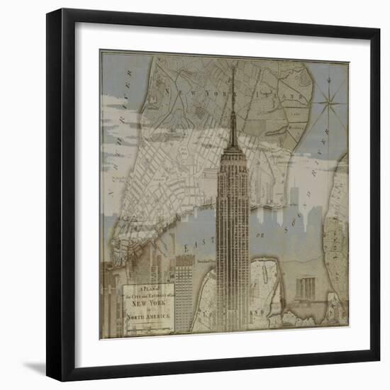 Vintage NYC I-Dylan Matthews-Framed Art Print