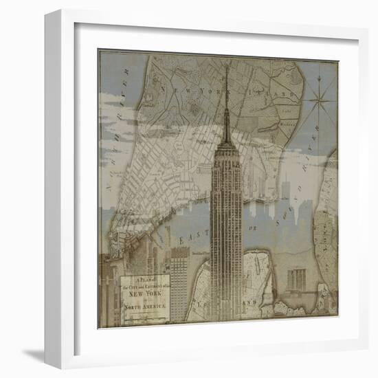 Vintage NYC I-Dylan Matthews-Framed Art Print