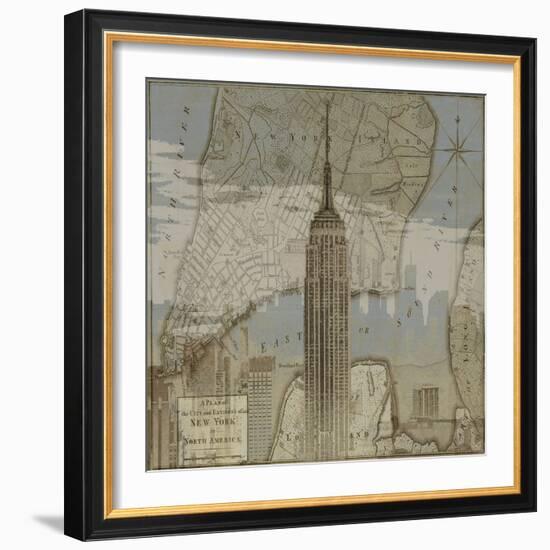 Vintage NYC I-Dylan Matthews-Framed Art Print