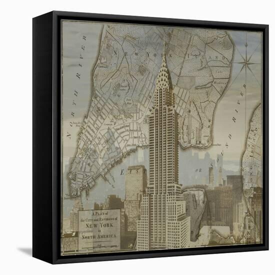 Vintage NYC II-Dylan Matthews-Framed Stretched Canvas