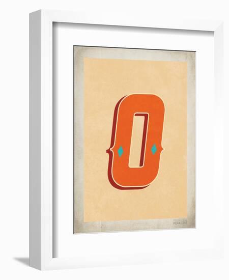 Vintage O-Kindred Sol Collective-Framed Art Print