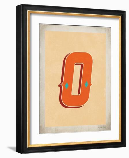 Vintage O-Kindred Sol Collective-Framed Art Print