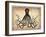 Vintage Octopus-NaxArt-Framed Art Print