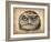 Vintage Owl Face-NaxArt-Framed Art Print