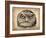 Vintage Owl Face-NaxArt-Framed Art Print