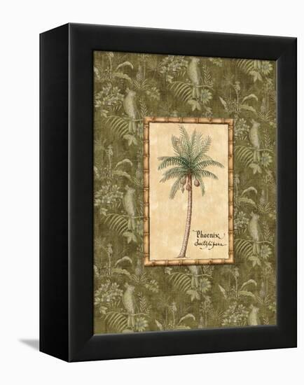 Vintage Palm II-Charlene Audrey-Framed Stretched Canvas