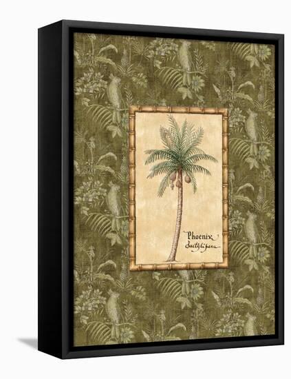 Vintage Palm II-Charlene Audrey-Framed Stretched Canvas