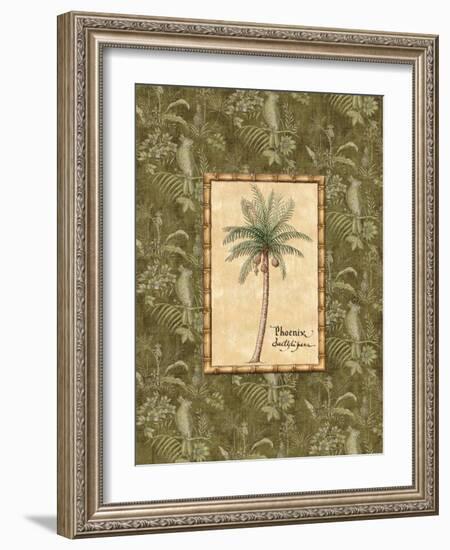 Vintage Palm II-Charlene Audrey-Framed Art Print