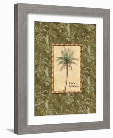 Vintage Palm II-Charlene Audrey-Framed Art Print
