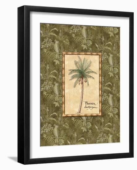 Vintage Palm II-Charlene Audrey-Framed Art Print