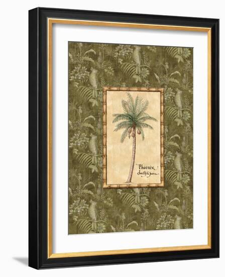 Vintage Palm II-Charlene Audrey-Framed Art Print