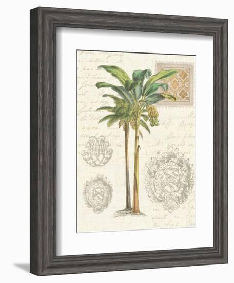 Vintage Palm Study I-Hugo Wild-Framed Art Print