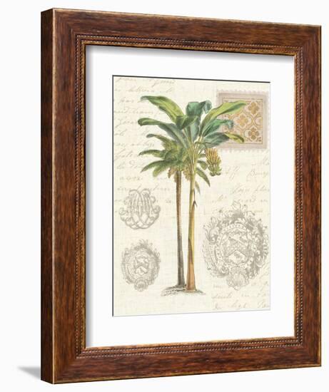 Vintage Palm Study I-Hugo Wild-Framed Art Print