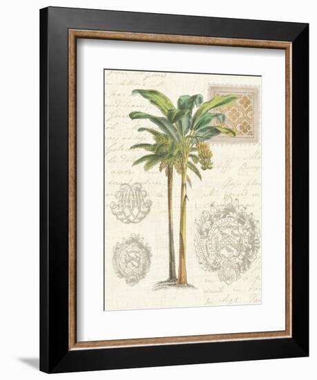 Vintage Palm Study I-Hugo Wild-Framed Art Print