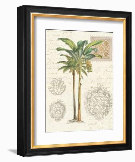 Vintage Palm Study I-Hugo Wild-Framed Art Print