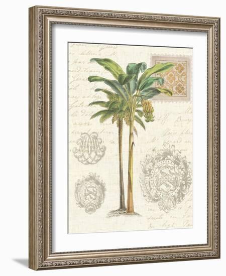 Vintage Palm Study I-Hugo Wild-Framed Art Print